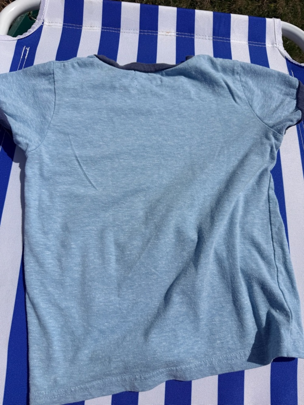 Beach Day Ready! Maison Me Tee & Mini Boden Red Stripe Shorts Set - Picture 6 of 9